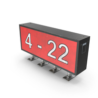 Dirty Generic 4-22 Runway Sign PNG & PSD Images