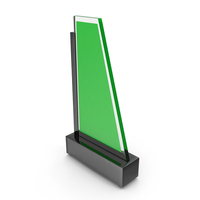 Acrylic Award Green PNG & PSD Images
