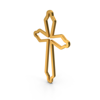 Gold Cross Icon PNG & PSD Images