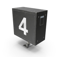 Generic Distance Remaining Sign Dirty PNG & PSD Images