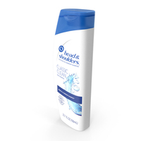 Head and Shoulders Classic Clean Shampoo Bottle PNG & PSD Images