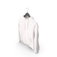 Hooded Sweatshirt Hanging Male Pocket Blank White PNG & PSD Images