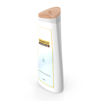 Shampoo Bottle Triangle Long Shape 400ml PNG & PSD Images