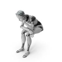 Cyborg Robot Androgyne PNG & PSD Images