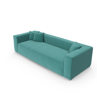 Turquoise Couch PNG & PSD Images