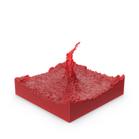 Red Liquid Splash PNG & PSD Images