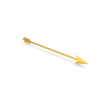 Arrow Gold PNG & PSD Images