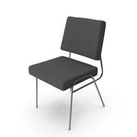 Wire Frame Upholstered Dining Chair Gray PNG & PSD Images