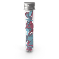 Hearts In A Glass Test Tube PNG & PSD Images