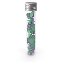 Hearts In A Glass Test Tube PNG & PSD Images