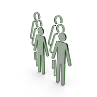 Line Up Or Queue In Twos Symbol PNG & PSD Images