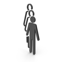Line Up For Queue In Single File PNG & PSD Images