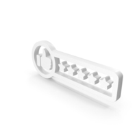 Customer Satisfaction Like Five Star Icon White PNG & PSD Images
