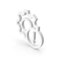 White Exclamation Mark Error Icon PNG & PSD Images