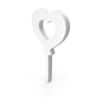 Love Couple Balloon Valentine Icon White PNG & PSD Images