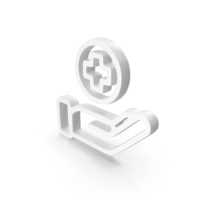 White Healthcare Outline Icon PNG & PSD Images