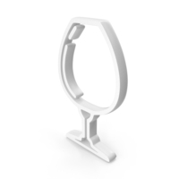 White Snifter Wine Glass Icon PNG & PSD Images