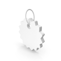 White Star Price Tag Icon PNG & PSD Images