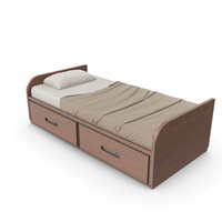 Single Bed PNG & PSD Images