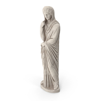 Roman Noble Woman Statue PNG & PSD Images