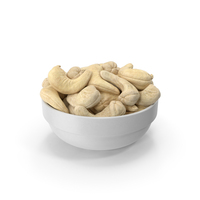 Cashews In White Bowl PNG & PSD Images