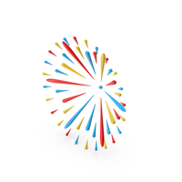 Cartoon Fireworks PNG & PSD Images