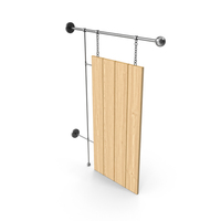 Hanging Wooden Board PNG & PSD Images