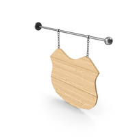 Hanging Wooden Board PNG & PSD Images