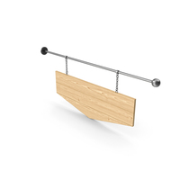 Hanging Wooden Board PNG & PSD Images