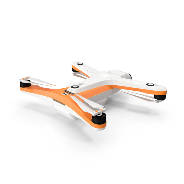 AI Powered Drone White Off State PNG & PSD Images
