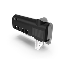 Electric UV Sterilizer Toothbrush Holder Black PNG & PSD Images
