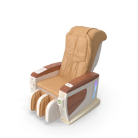 Massage Vending Chair Beige PNG & PSD Images