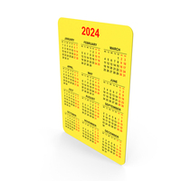 Pocket Calendar PNG & PSD Images