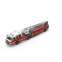 Velocity Ascendant Fire Truck Red PNG & PSD Images