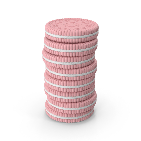 Pink Biscuit Cookies PNG & PSD Images