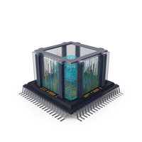 AI Microchip PNG & PSD Images