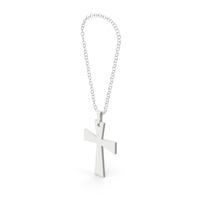 Christian Cross With Chain PNG & PSD Images