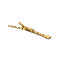 Gold Zipper And Slider PNG & PSD Images