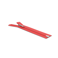 Red Zipper And Slider PNG & PSD Images