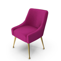 Side Chair Pink PNG & PSD Images