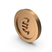 Euro Coin Bronze PNG & PSD Images