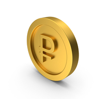 Ruble Coin Gold PNG & PSD Images