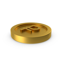 Ruble Coin Gold PNG & PSD Images