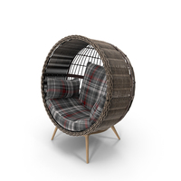 Rattan Ball Chair PNG & PSD Images