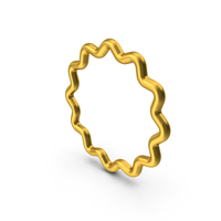 Star Frame Icon Gold PNG & PSD Images