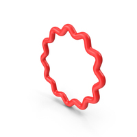 Star Frame Icon Red PNG & PSD Images
