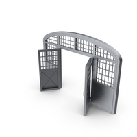Open Metal Gate PNG & PSD Images