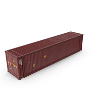 45ft Pallet Wide High Cube Container PNG & PSD Images