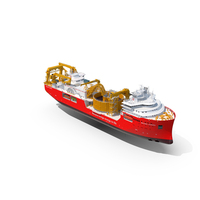Cable Layer Ship Nexans Aurora PNG & PSD Images