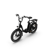 Electric Cargo Bike RadRunner Black PNG & PSD Images